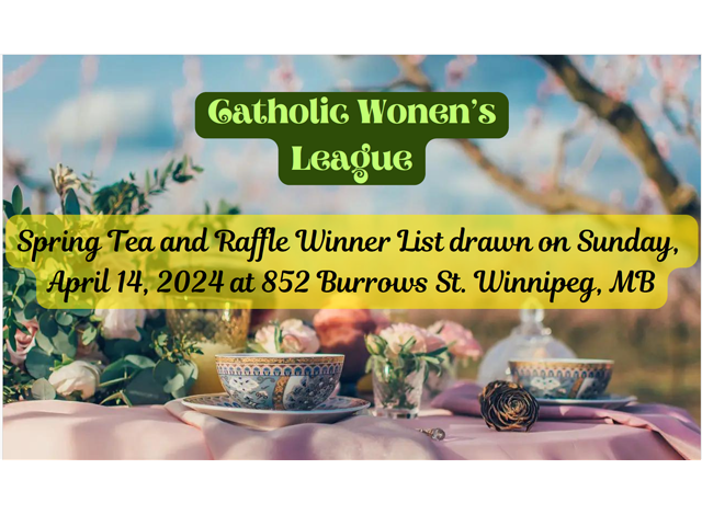 Spring Tea Winners